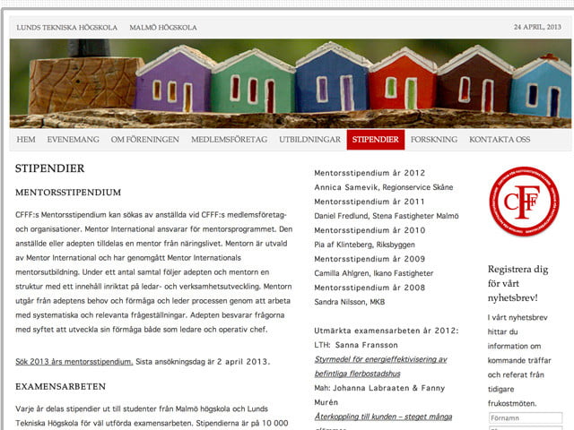 Centrum för fastighetsföretagande (CFFF)